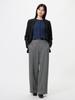 Uniqlo Japan Brushed Jersey Wide Pants Herringborn