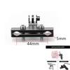 Motorcycle Bicycle Handlebar Aluminum Accessories Mount Clamp for GoPro Hero 13 12 DJI OSMO 360 Action 5Pro 6 Insta360