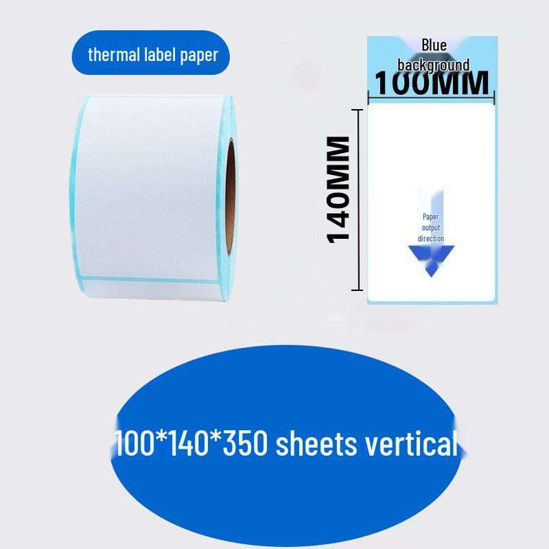Durable Self-Adhesive Thermal Label Paper for Electronic Scales - Barcode Stickers (Sizes: 80x60, 50x40, 30)