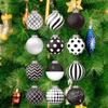 Wooden Dwarf Christmas Tree Ornaments Set Wood Christmas Tree Hanging Ornaments Kits Home Decor Party Holiday Wooden Ornaments For Crafts 12pc