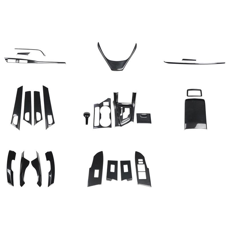 14-18 Corolla Levin Carbon Fiber Interior Trim Kit - Peach Wood Design