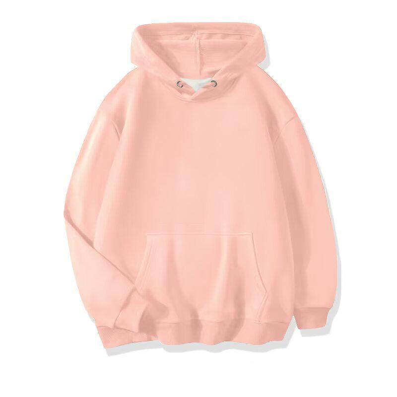 Men s Oversize Hoodie - 350g Combed Cotton, Milk Silk Blend L