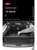 Changan UNI-V Trunk Organizer and Camping Bed Conversion Kit