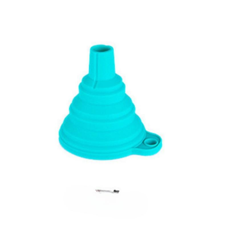Folding Silicone Funnel with A Small Mouth Household Liquid Funnel Kitchenware Oil Dispenser Oil Funnel