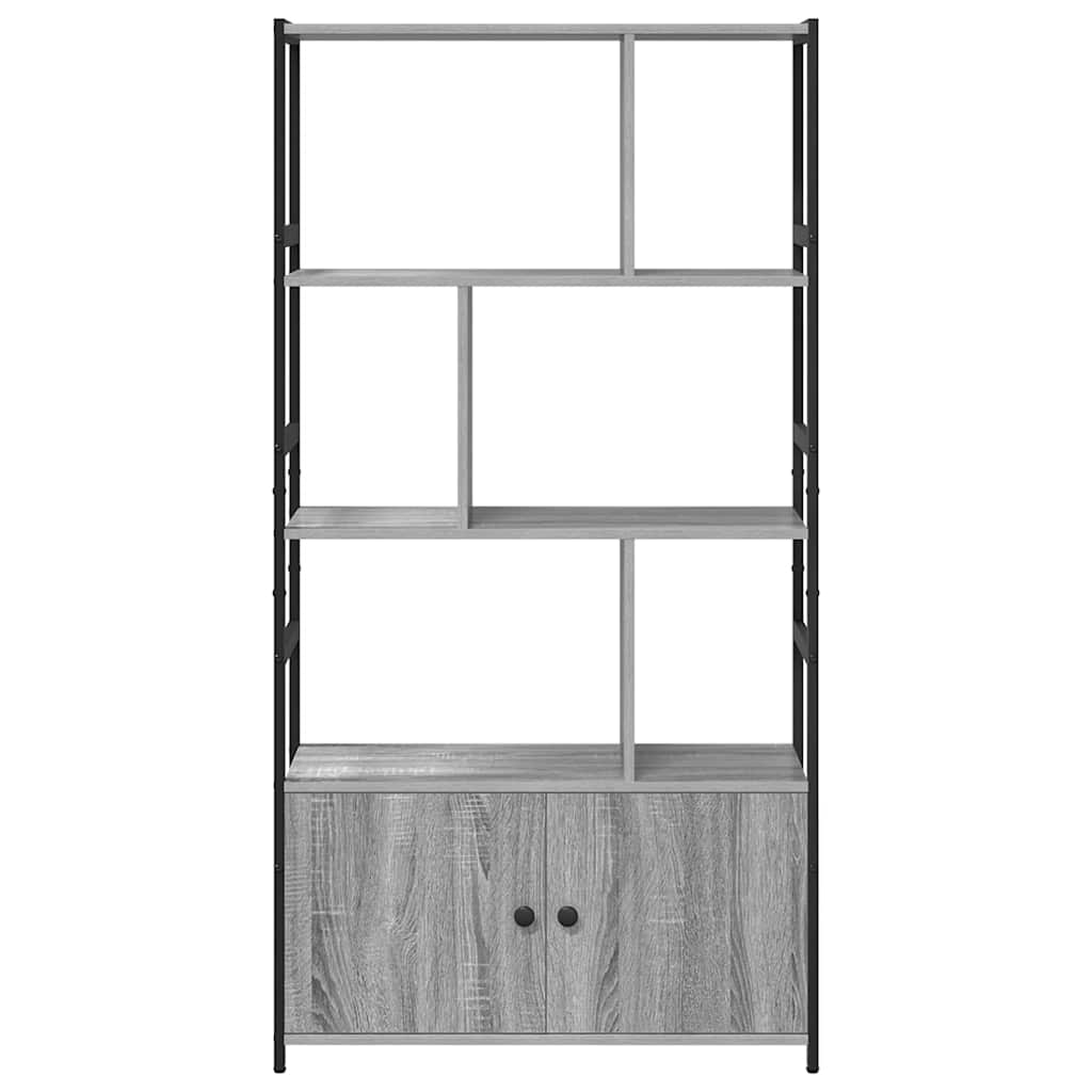 Bookshelf Gray Sonoma 80 x 30 x 155.5 cm Particleboard