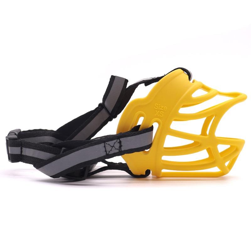 Silicone Pet Muzzles, Anti-biting, Anti-barking, Water-drinking and Breathable Dog Muzzles, Large Dog Pet Masks