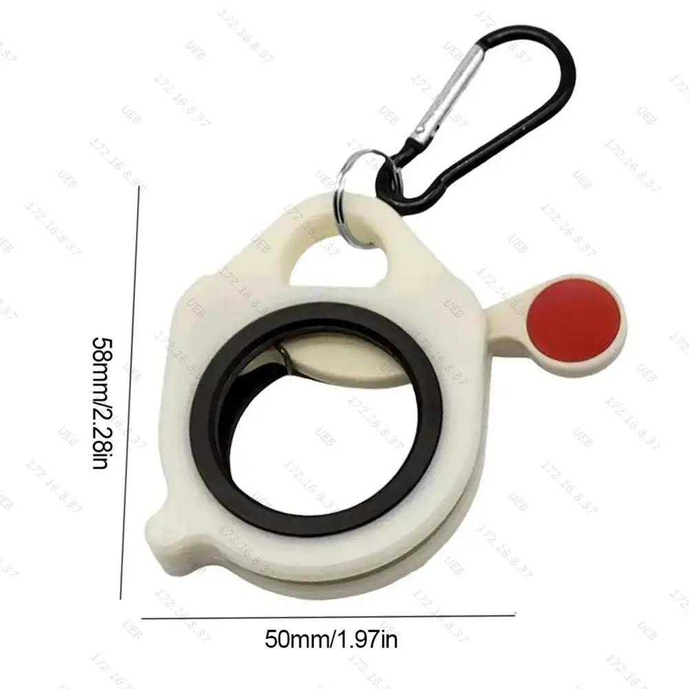 Kabelbinder Fluoreszierender Kabelorganisator Aufbewahrung Kabelhalter Tragbares Kabelaufbewahrungswerkzeug Elektrokabel