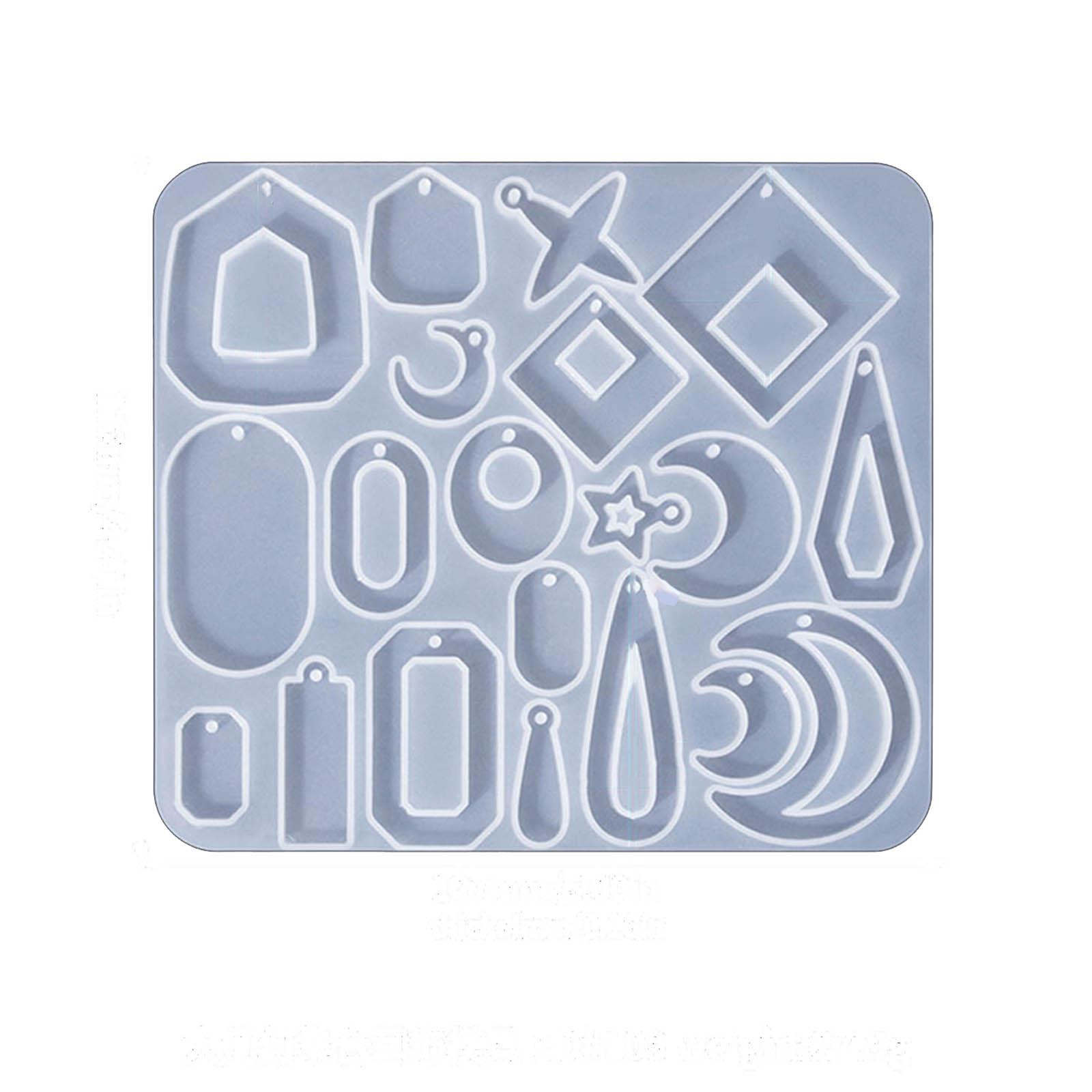 

Геометрические серьги-подвески, силиконовые формы для DIY ювелирных изделий, формы для эпоксидной смолы для изготовления сережек, литейные формы