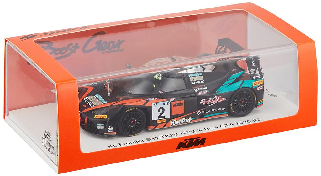 Spark BoostGear Special Order Product Ks Frontier SYNTIUM KTM GT4 Super Taikyu Finished Product BG002 1/43 X-Bow 2020#2