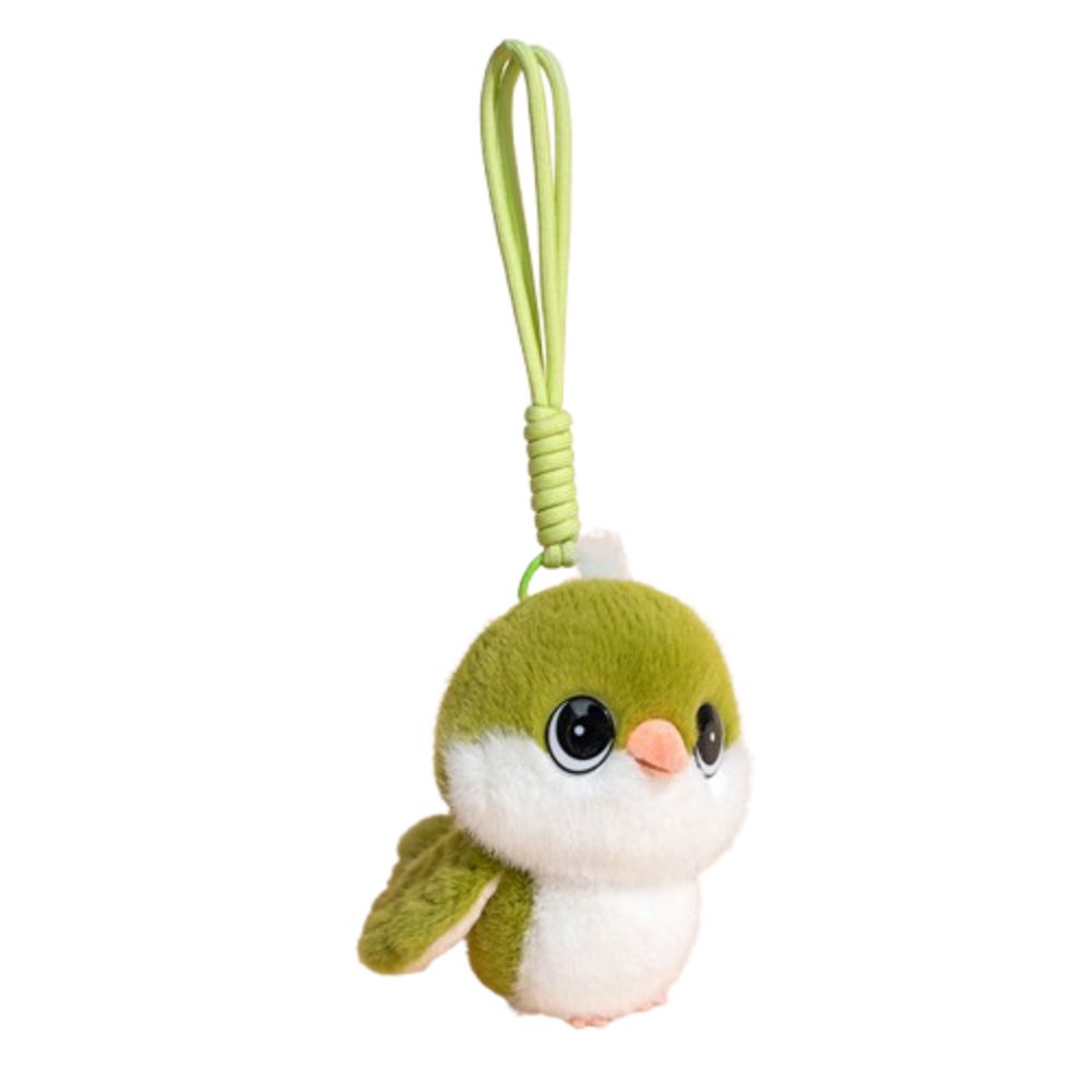 Simulation Bird Plush Toy PP Cotton Sparrow Plush Toy Plush Tit Bird Pendant  Couple Gift