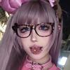 Y2k Leopard Print Bow Glasses Retro Woman Korean Anti-blue Light Eyeglasses Eye Protection Girl Optical Spectacle Eyeglass Frame