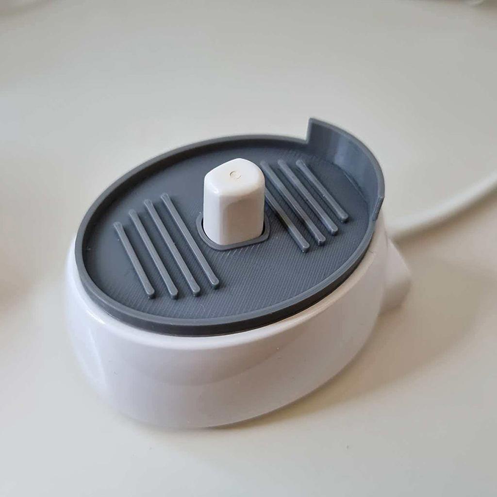 Electric Toothbrush Charging Base Drain Tray, Ventilation Design to Prevent Dirt Residue Moisture, Effective Hygiene Keeper