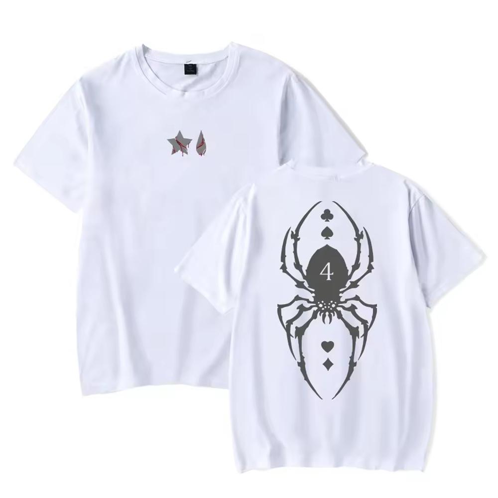 

Hunter X Hunter Pure Cotton T-shirts Manga Japanese Comic Men 100% Cotton Tshirt Funny Man Clothing XXXL