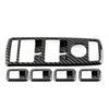 Hot Interior Mouldings Car Window Control Lift Switch Panel Cover Trim Frame For Mercedes Benz A B C E GLE GLA CLA GLK Class W17