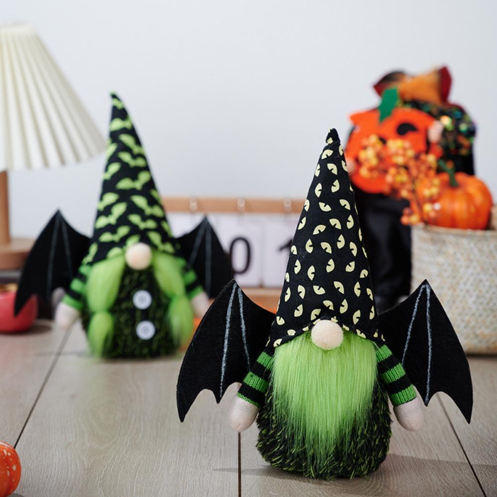 Cartoon Halloween Gnomes Doll Soft Dwarf Plush Doll Portable Faceless Doll  Party Supplies