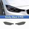 For BMW Serie 3 F30 F31 2013-2018 TPU Headlight Anti-Scratch Smoke Black Transparent Modification Color Changing Protective Film