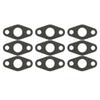 10PCS Turbo Oil Drain Return Gasket Excellent Sealing Paper High Toughness for T3 T4 Turbocharger