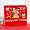 Chinesischer Stil 2026 Pferd Panda Muster Schreibtischkalender Spiralbindung Pferdejahr Kalender Cartoon Monat Datum Anzeige Monatsplaner