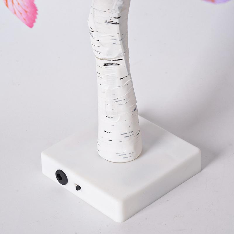 Tabletop Bonsai Tree Light Butterfly Lamp DIY Artificial LED Night Lights for Bedroom Desktop Party Decor