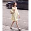 TonLion Women's Lace Panel A-Line Dress