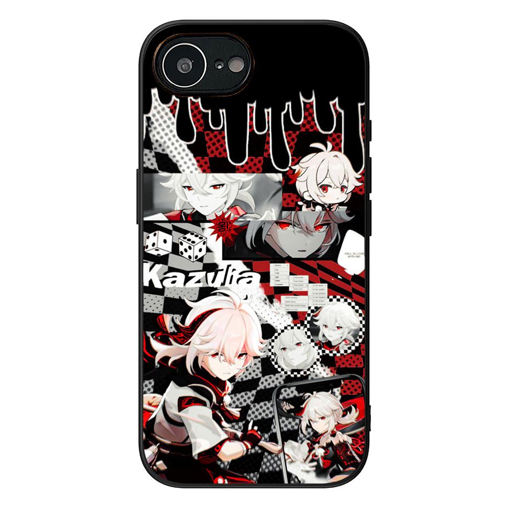 Kaedehara Kazuha Genshins Impacts Phone Case for Apple iPhone 12 13 Mini XS 11 Pro Max 7 8 Plus + XR 8+ X SE 2020 SE3 Soft Cover