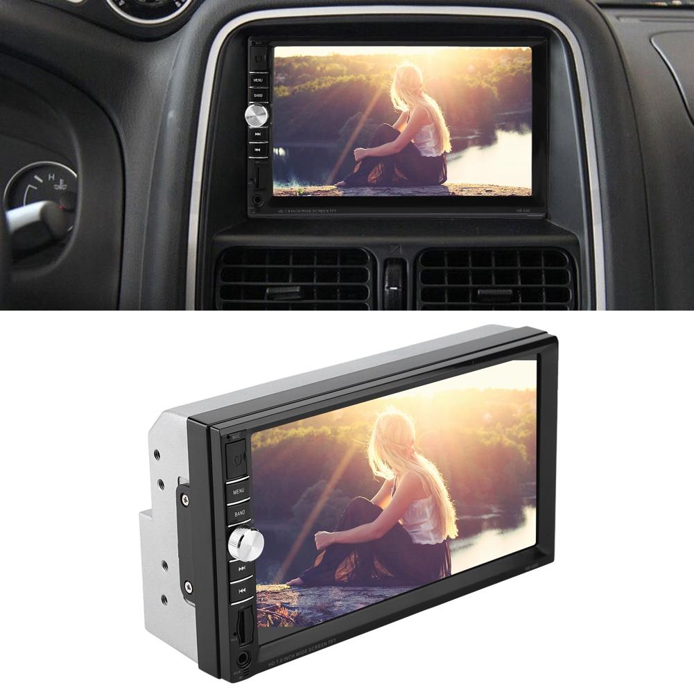 7inch Double Din Car Multimedia Player Audio Stereo FM Radio Touch Screen
