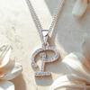 26 English Letters Necklace for Women Fashion Collarbone Chain Short Jewelry Necklace Pendant