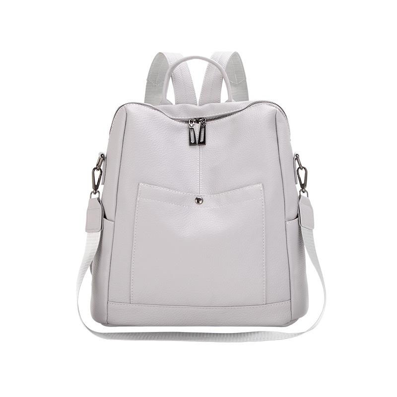 Zaino alla moda, Zaino leggero da donna, Zaino casual di grande capacità per viaggi e scuola