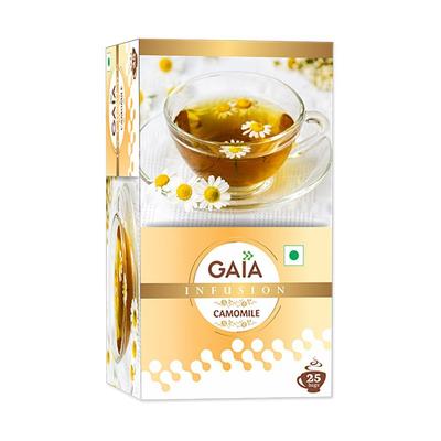 Chamomile Tea (25 Pak, 2 G), Infusion Camomile, Gaia