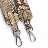 Excellent LOUIS VUITTON Shoulder strap Python leather Brown pink Women J02293 Used