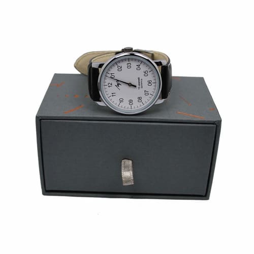 Genuine LUCH Waterproof Winding Wristwatch, One-hand (white Face, Cyrillic), Digital.