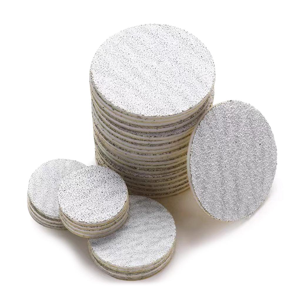 50Pieces Feet Grinder Sandpaper Sanding Disc Pedicure Tool Sanding Discs Sandpaper for Hard Dead Skin Cracked Heel