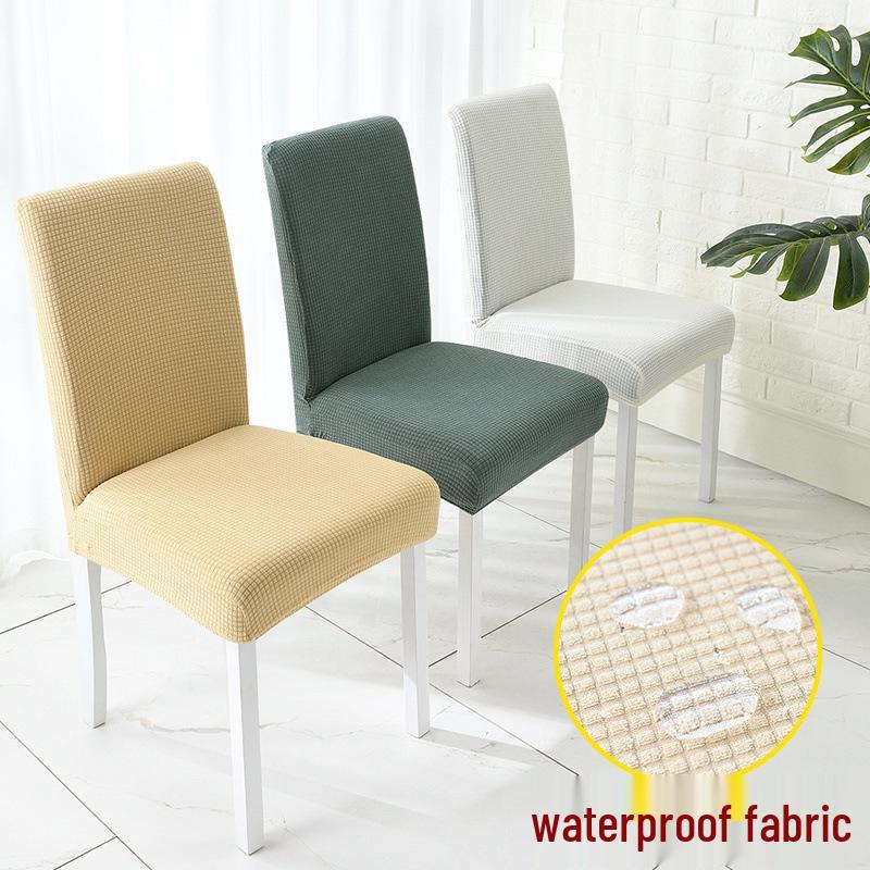 Universal Waterproof Elastic Chair Cover for Dining and Stools - Perfect for Home, Hotel, and Restaurant Use