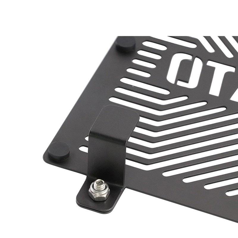 QJMOTOR Sai 250 Radiator Guard: Stainless Steel Protective Grille