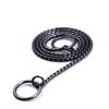 Black Stainless Steel Snake Chain, Metal Dog Chain P Chain, Small Medium and Large Dog Pet Supplies Dog Collar
