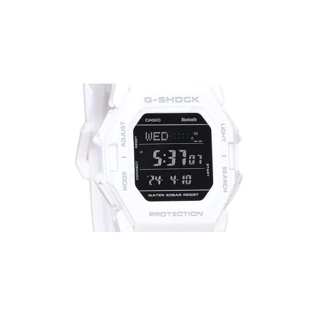 Casio G-Shock Digital Smartphone Link Hvit harpiksrem Quartz GD-B500-7 200M herreklokke