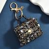 Denim Camo Mini Bag Pendant With Unique Prints Designs For Travel And Gift