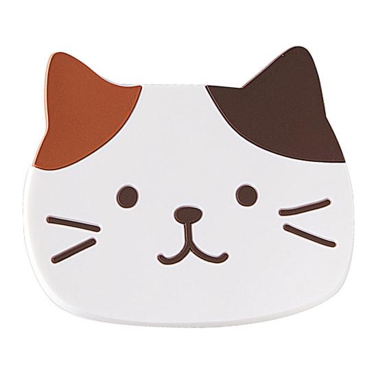 Cute Cat-Shaped Wooden Coaster Set Heat-Resistant Non-Slip Table Mat for Cups Mugs Rustic Kitchen Decor Gift for Cat Lovers