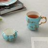 Auratic Madam Porzellan West Lake Blau Tasse & Schmuckschatulle Set