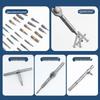 50-in-1 Multi-functional Ratchet Screwdriver Set with S2 Steel High Hardness Bits
