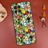 Cartoon Cockatiel Collage Case For Samsung Galaxy M33 M21 M31 M16 M36 M56 M53 M13 M12 M32 M52 M15 M55 M14 M35 M34 M54