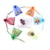 10pcs (9 Size) Gift Bag Jewelry Packaging Organza Bag Pouche Jewelry Packing Bag Birthday Party Decor Wedding Christmas Supplies