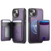 For iPhone 15/14/13/12/11 Pro Max X XS XR XS Max SE 2025 Case Wallet with Magnetic, RFID Blocking Card Holder 2 in 1 Detachable