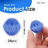 24Pcs Washing Machine Hair Remover Filter Clothes Washing Balls Reusable Laundry Ball for Cat Dog Pet Fur Remover