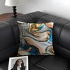 Quicksand Pattern Cushion Cover Natural Linen Organic Fabric DoubleSided Printing Sofa Home Decor Gift Pillow Case