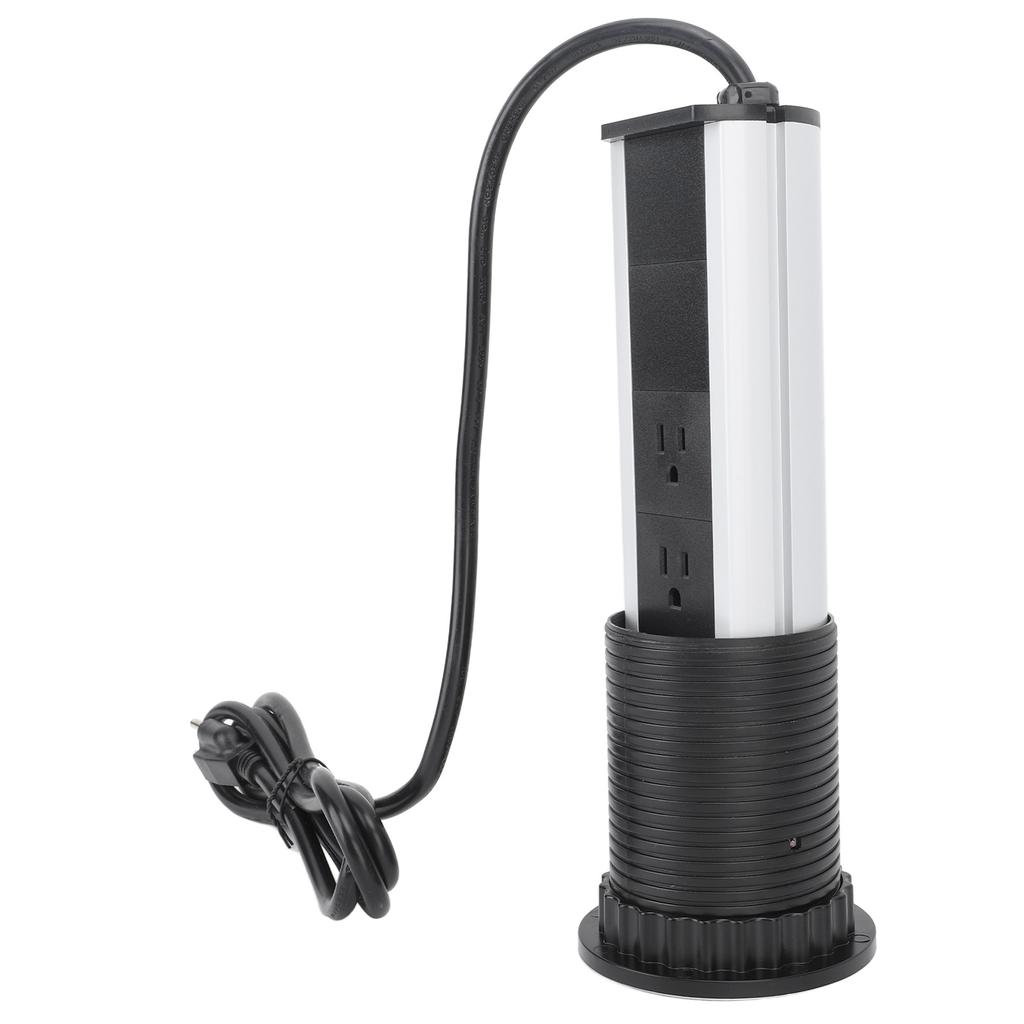 Pop Up Outlet Socket Recessed with 2 USB 3 Outlets Surge Protection Pop Out Outlet Station   for