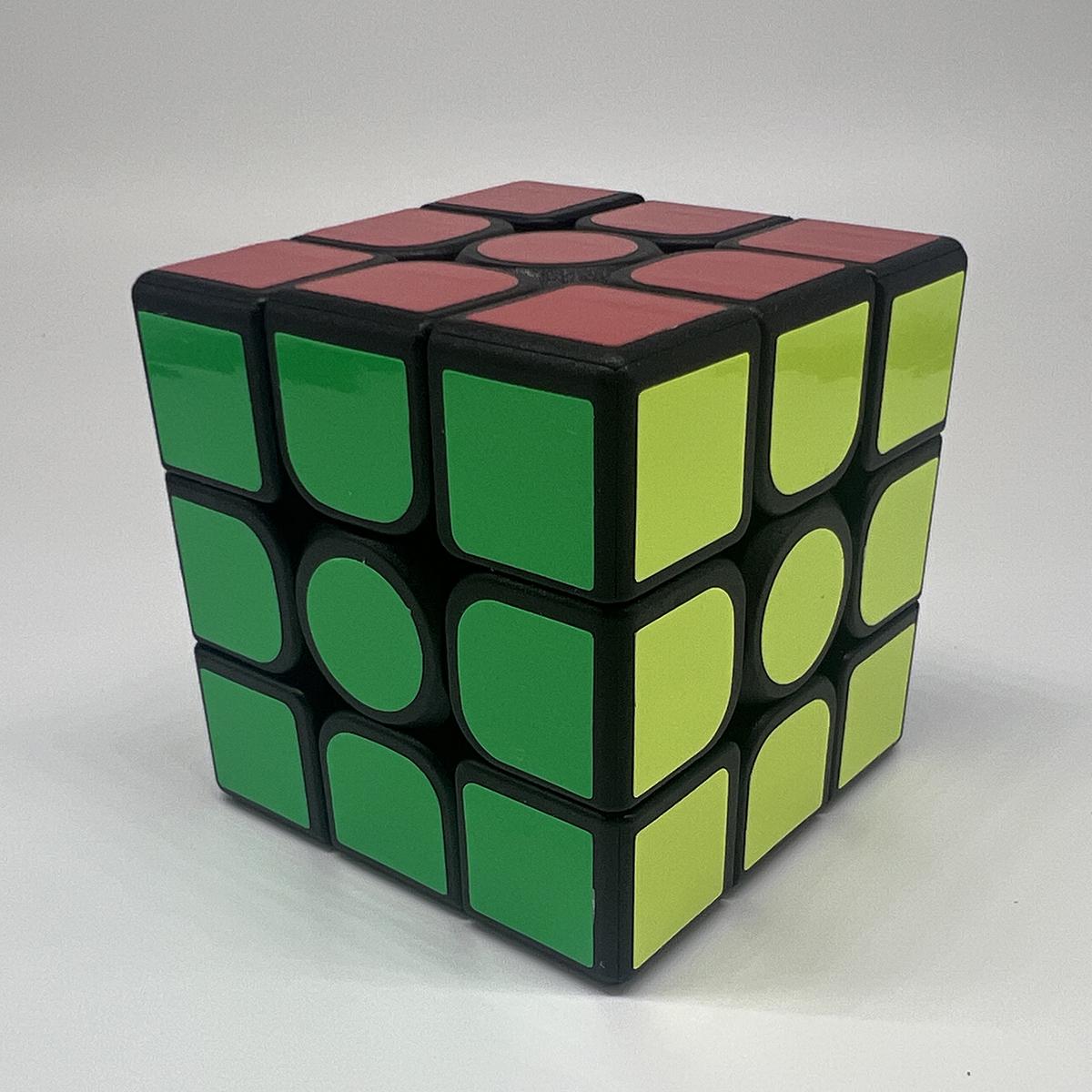 

Магический кубик 3x3x3 Черный Обычная наклейка Снимающая стресс головоломка Профессиональная плавная скоростная игра Детская игрушка подарок чёрный