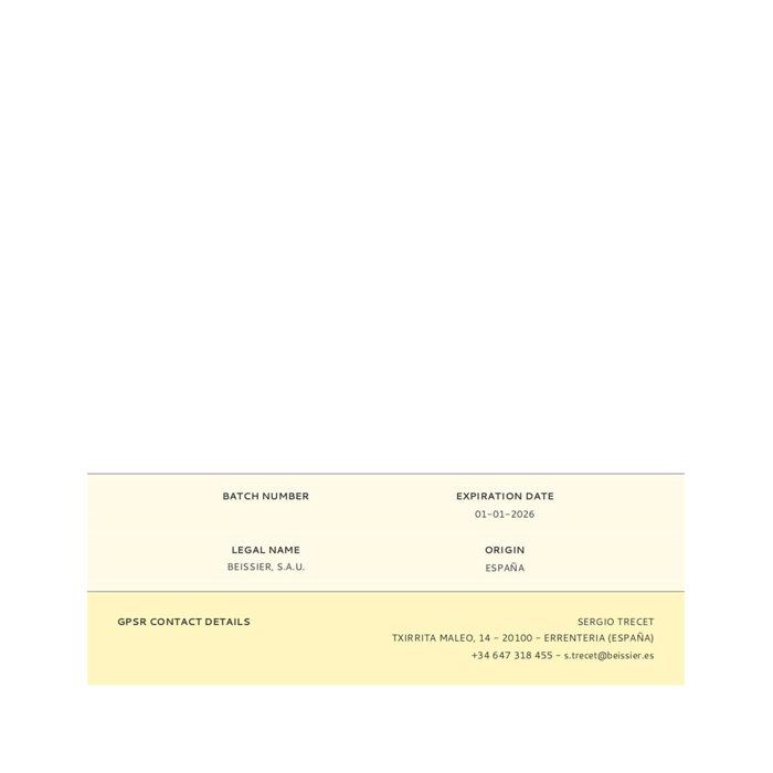 Peinture - BEISSIER - 70396-001 - 2L - Waterproof - Sans acétone