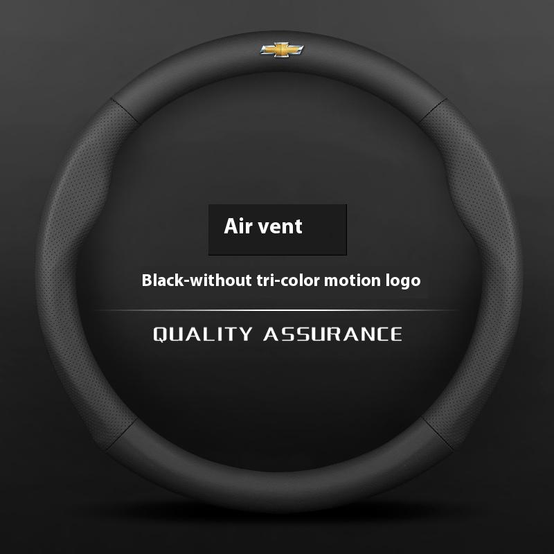 Leather Car Steering Wheel Cover For Chevrolet Malibu Sail Equinox Cruze Cavalier Menlo Bolt Aveo Onix Capti Cavalier Accessorie