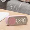 Bluetooth Led Alarm Clock With Radio And Builtin Speaker For Bedroom Decor